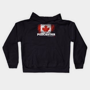 Canadian Podcaster Kids Hoodie